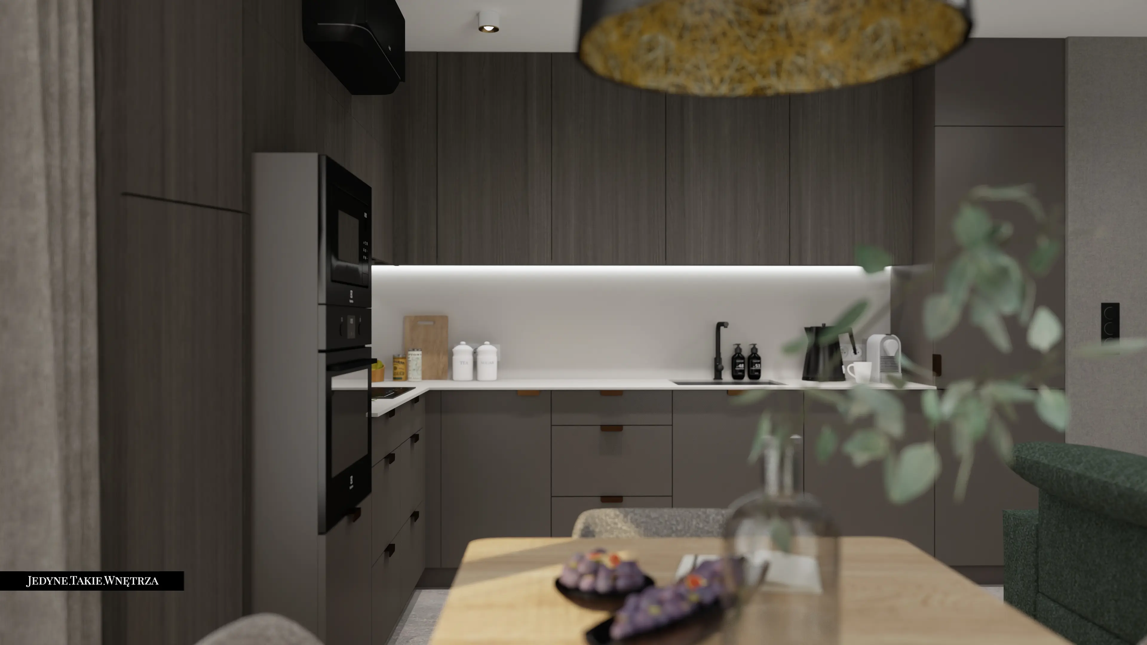 Home 35 jedyne-takie-wnetrza-projekt-wnetrza-salon-z-ciemna-kuchnia-zielona-kanapa-loftowe-wnetrze-mieszkanie-dla-singla-architekt-wnetrz-gdansk-trojmiasto-gdynia-warszawa (5)