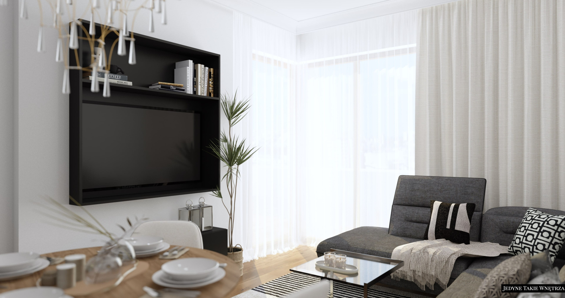 architekt-wnetrz-gdansk-gdynia-trojmiasto-warszawa-projektant-wnetrz-projekt-mieszkania-eleganckie-glamour-bialo-czarne (2)
